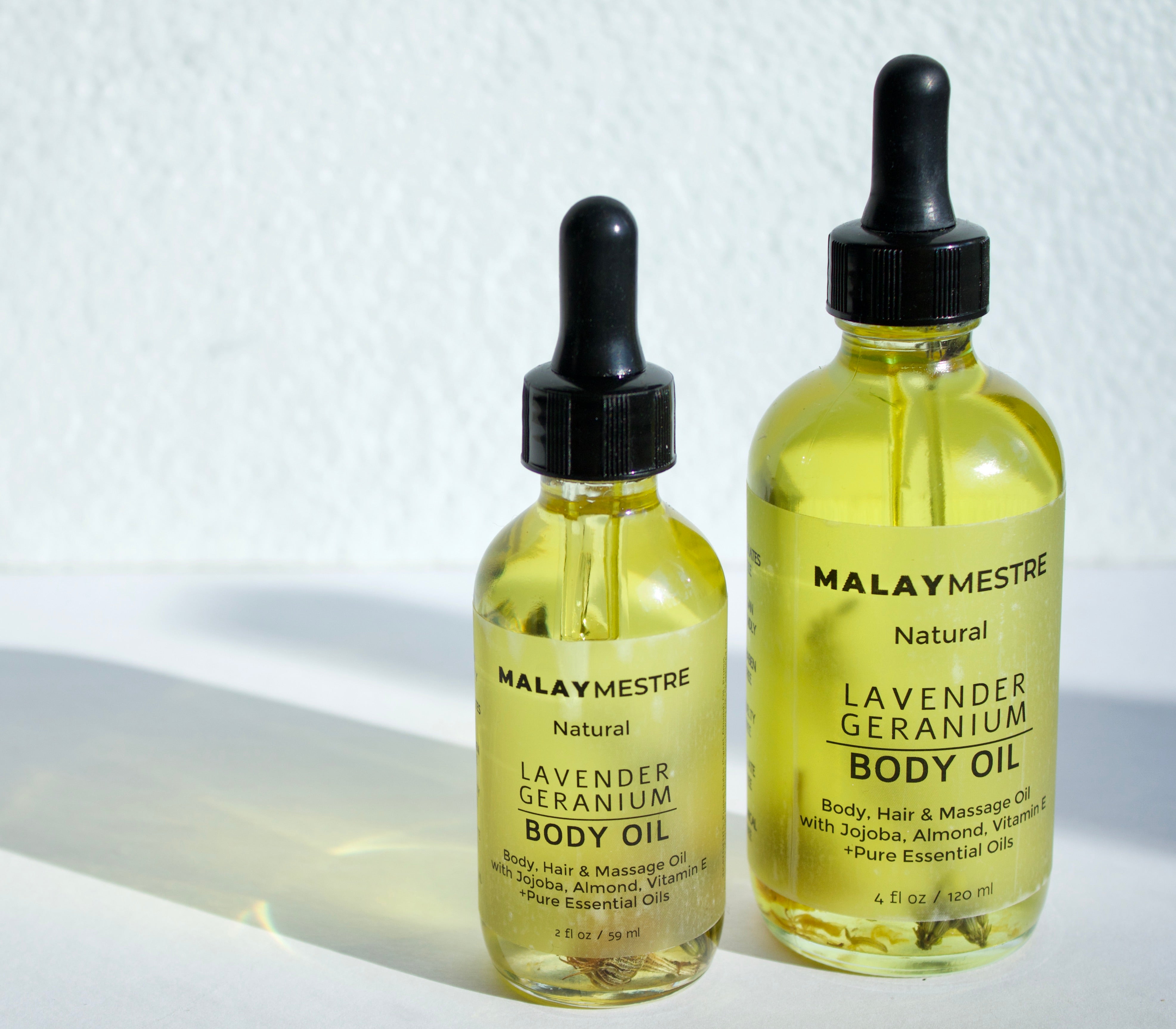 Lavender Geranium Body Oil