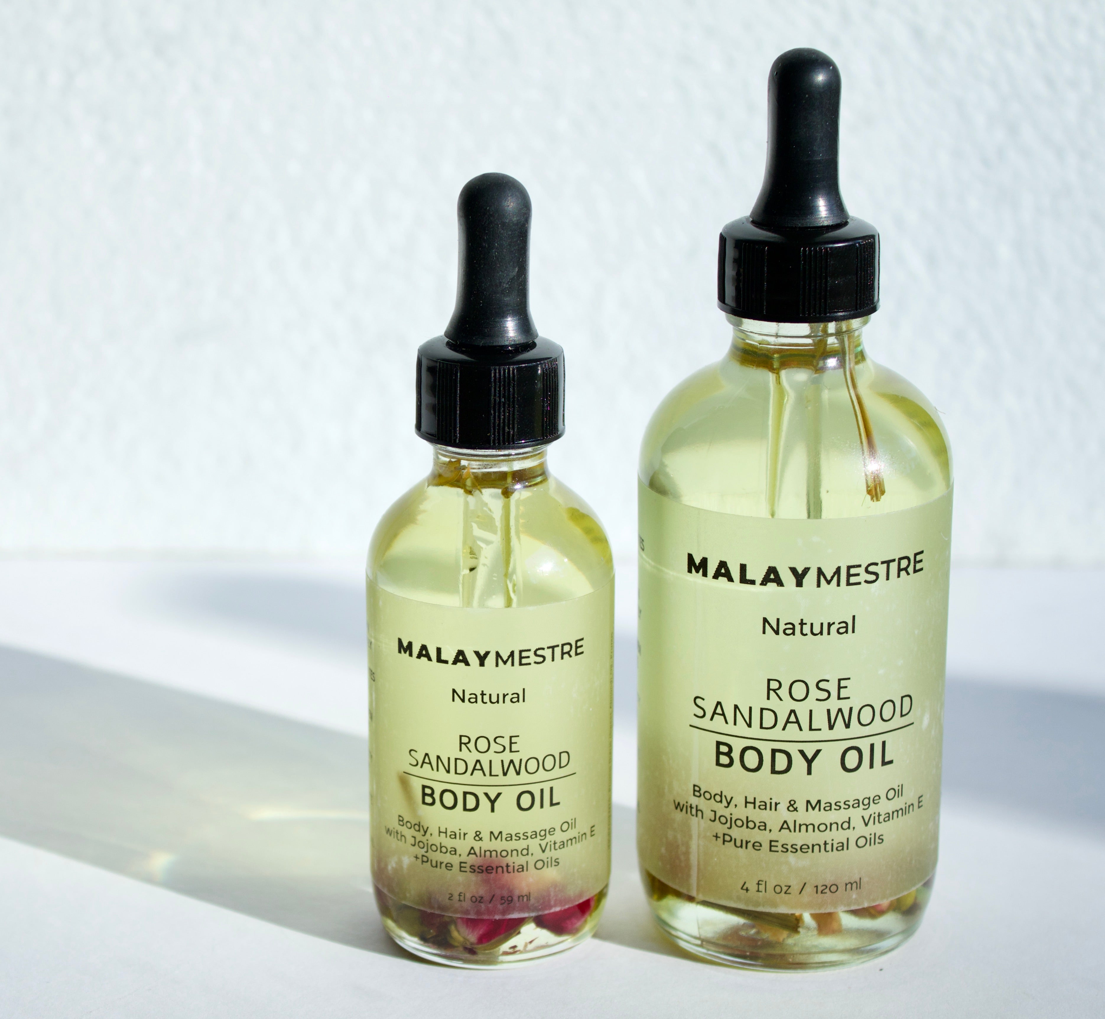 Rose Sandalwood Body Oil