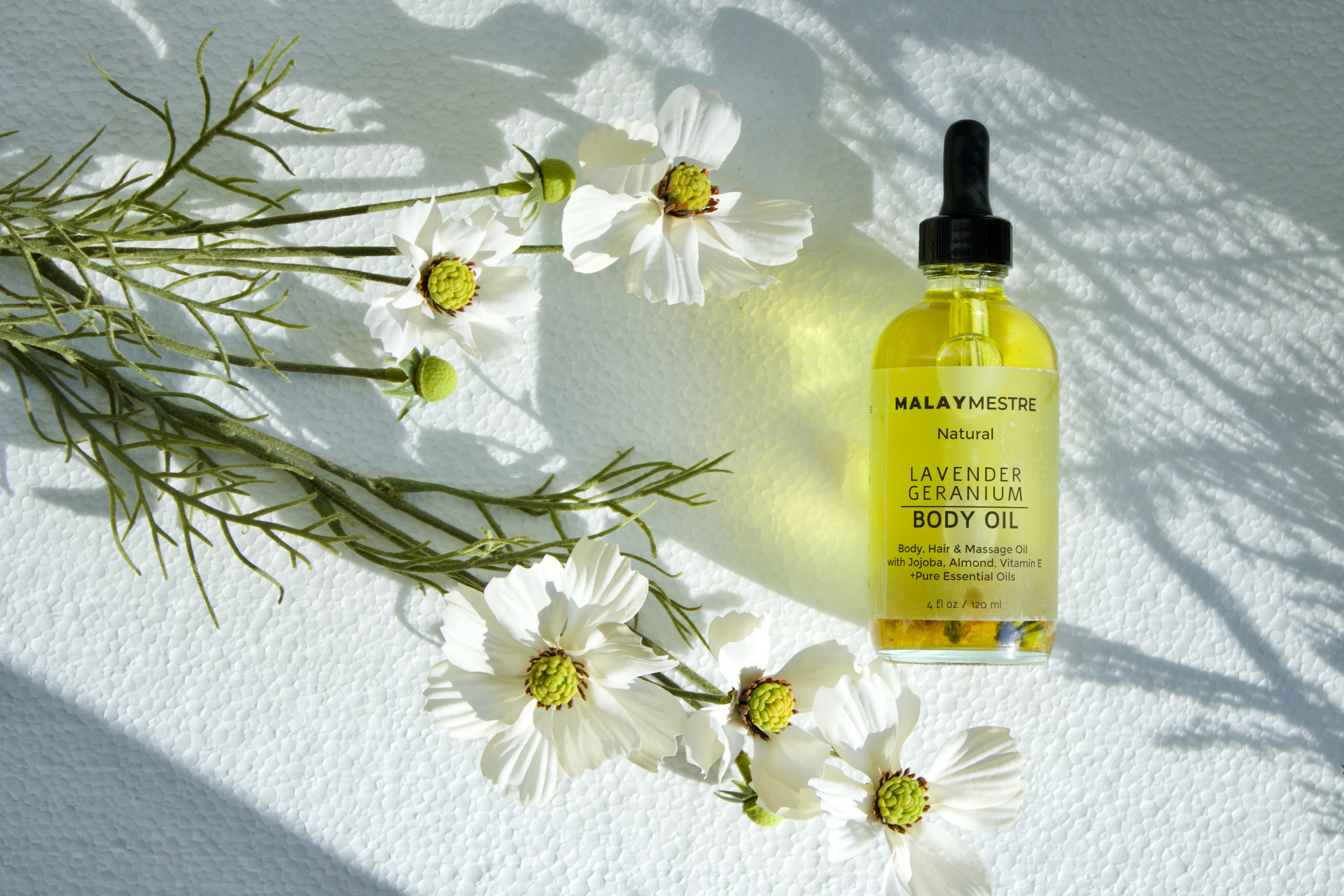 Lavender Geranium Body Oil