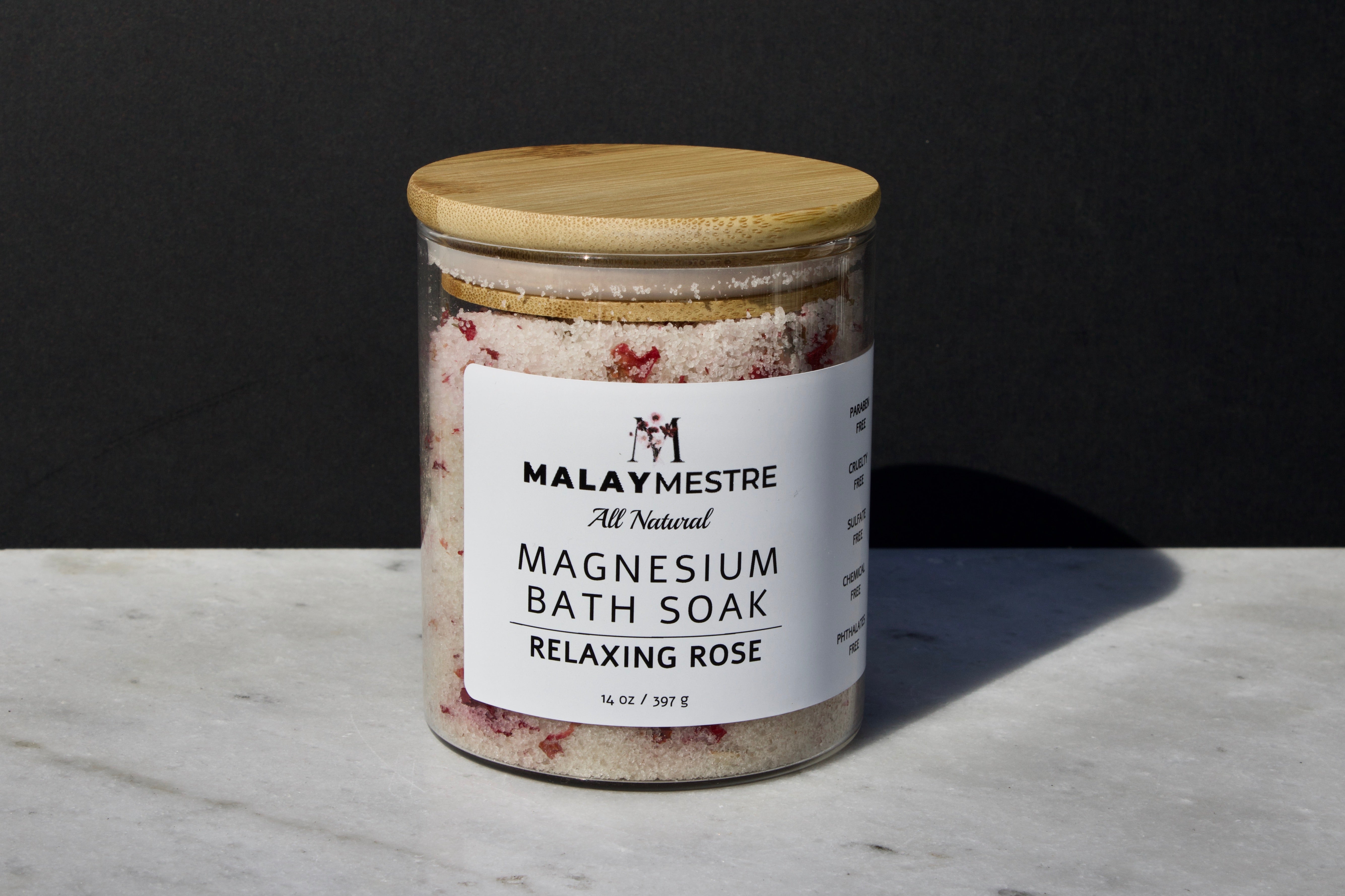 Relaxing Rose Magnesium Bath Soak