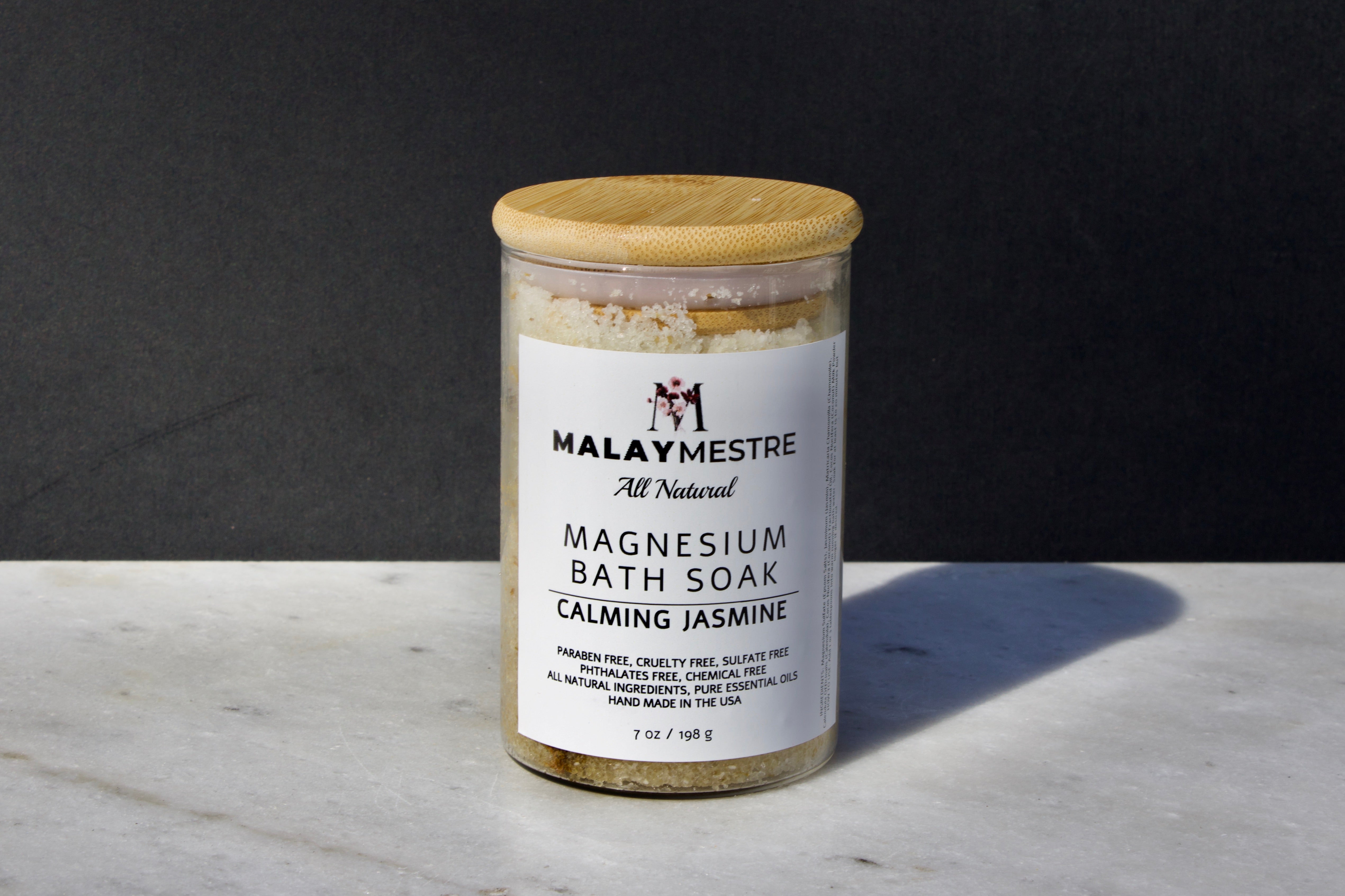 Calming Jasmine Magnesium Bath Soak