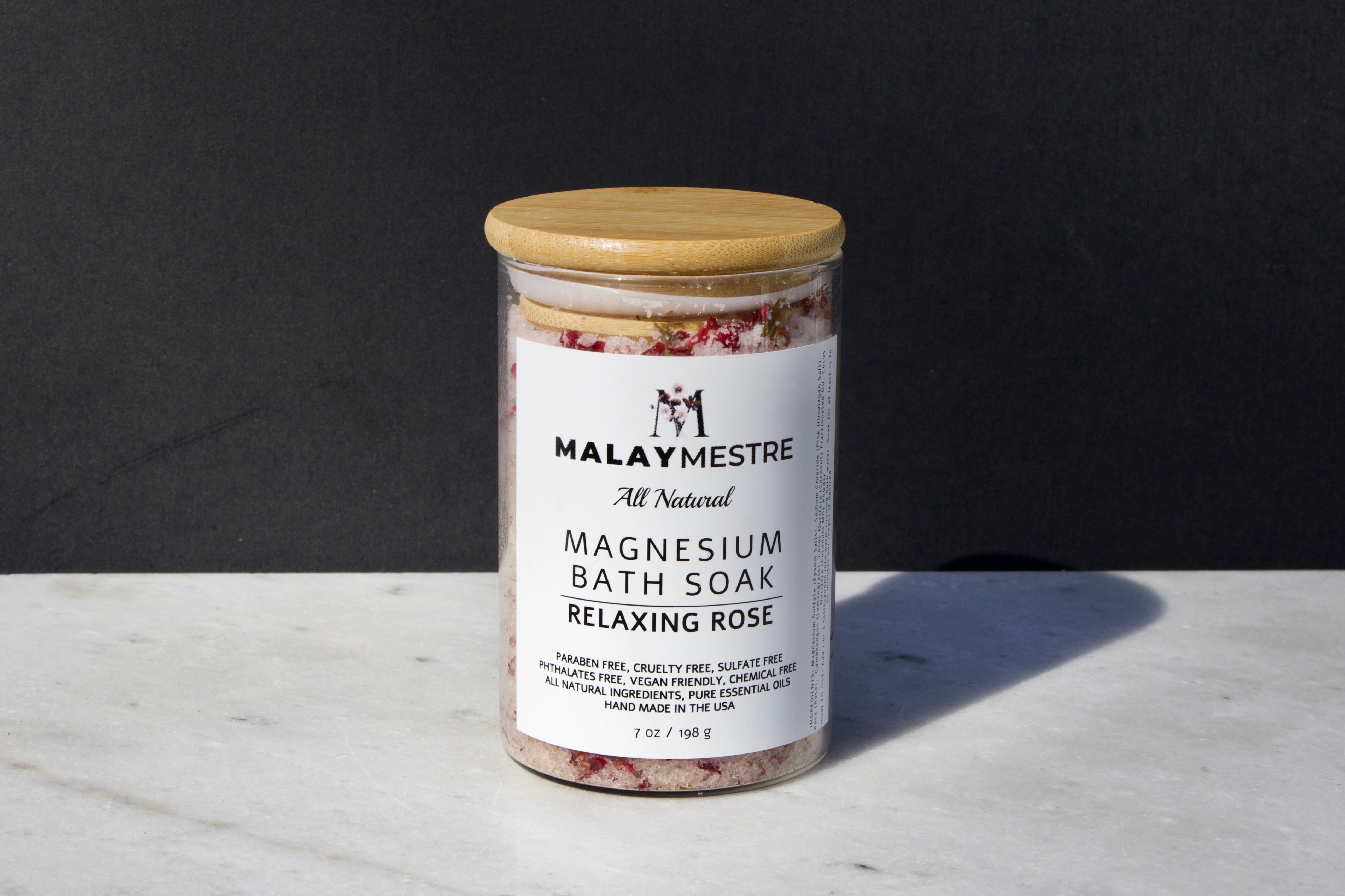 Relaxing Rose Magnesium Bath Soak