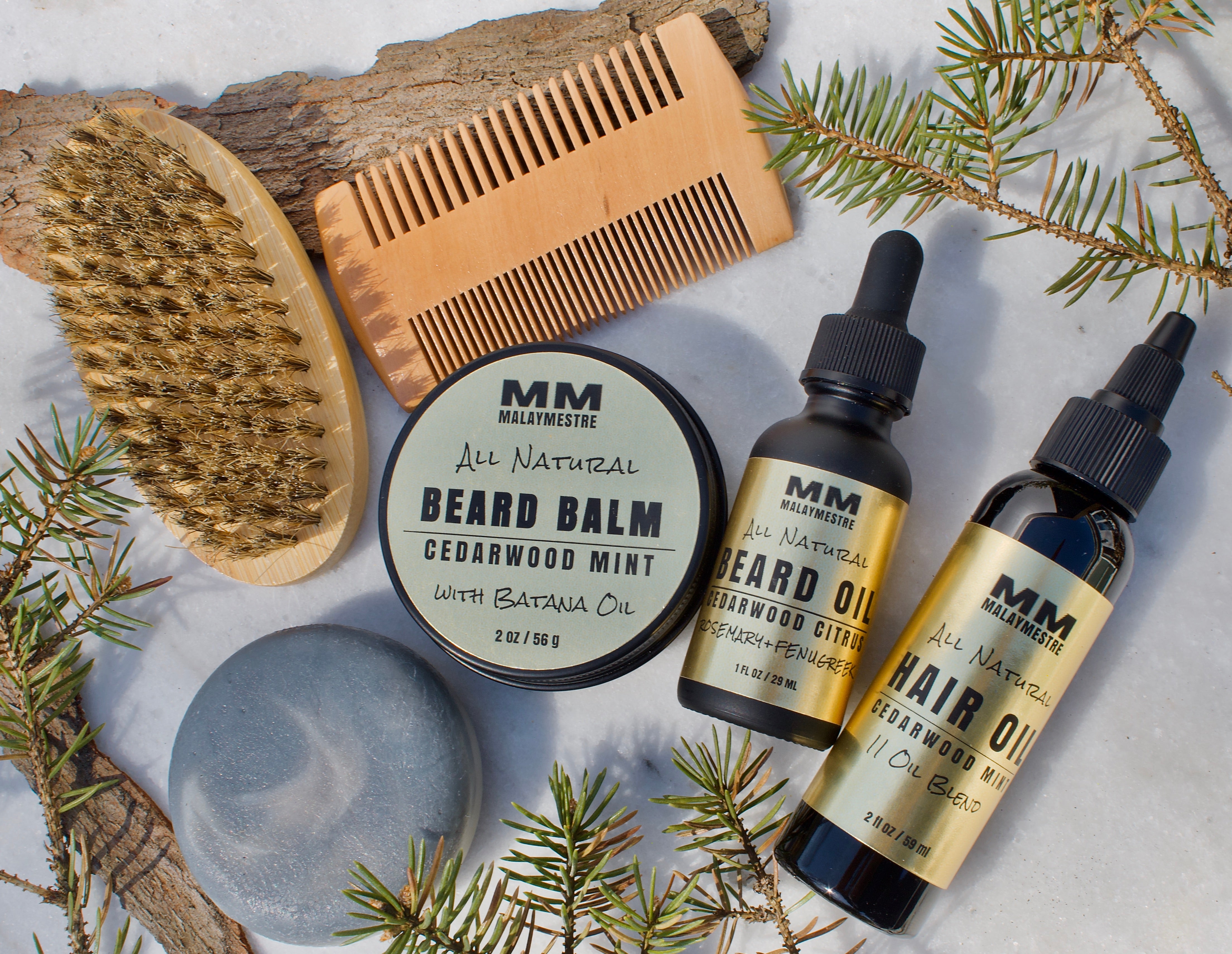 Mens Hair+Beard Set