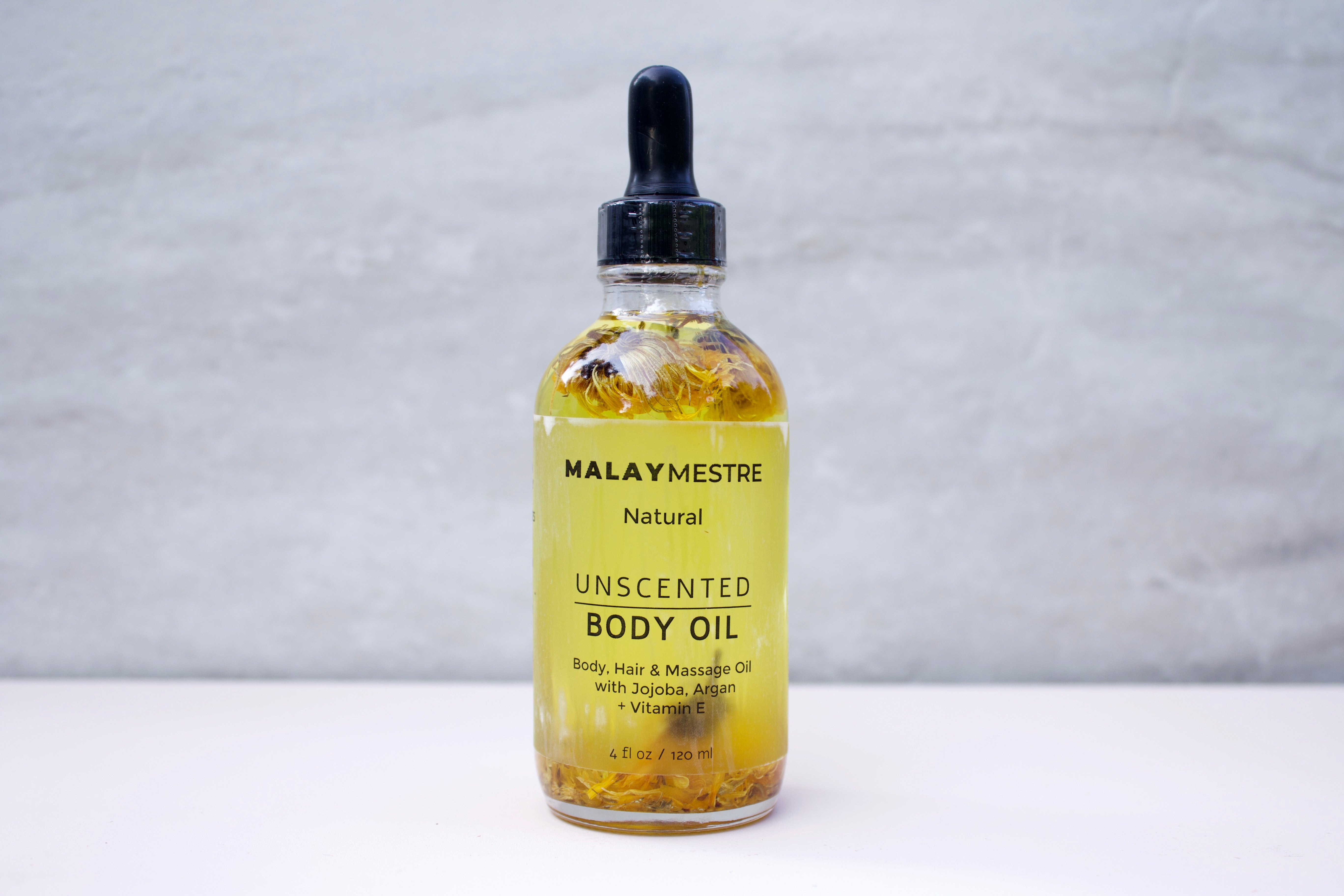 Unscented Body Oil