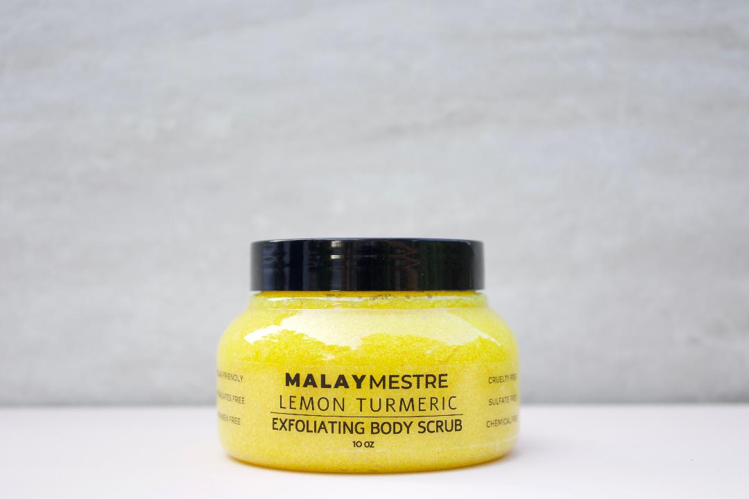 Lemon Turmeric Body Scrub